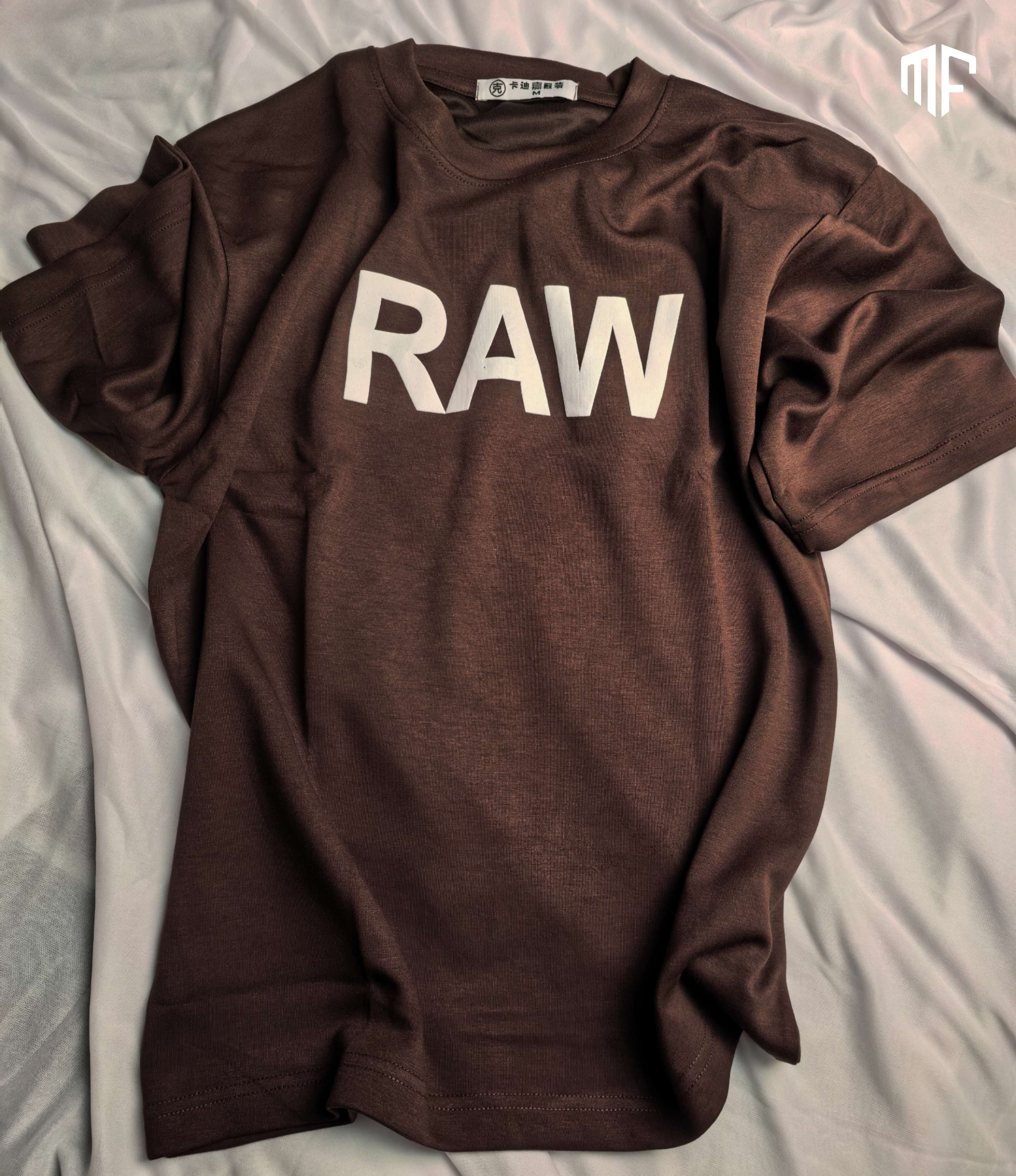 Drop Shoulder T-shirt for Men | Coffe