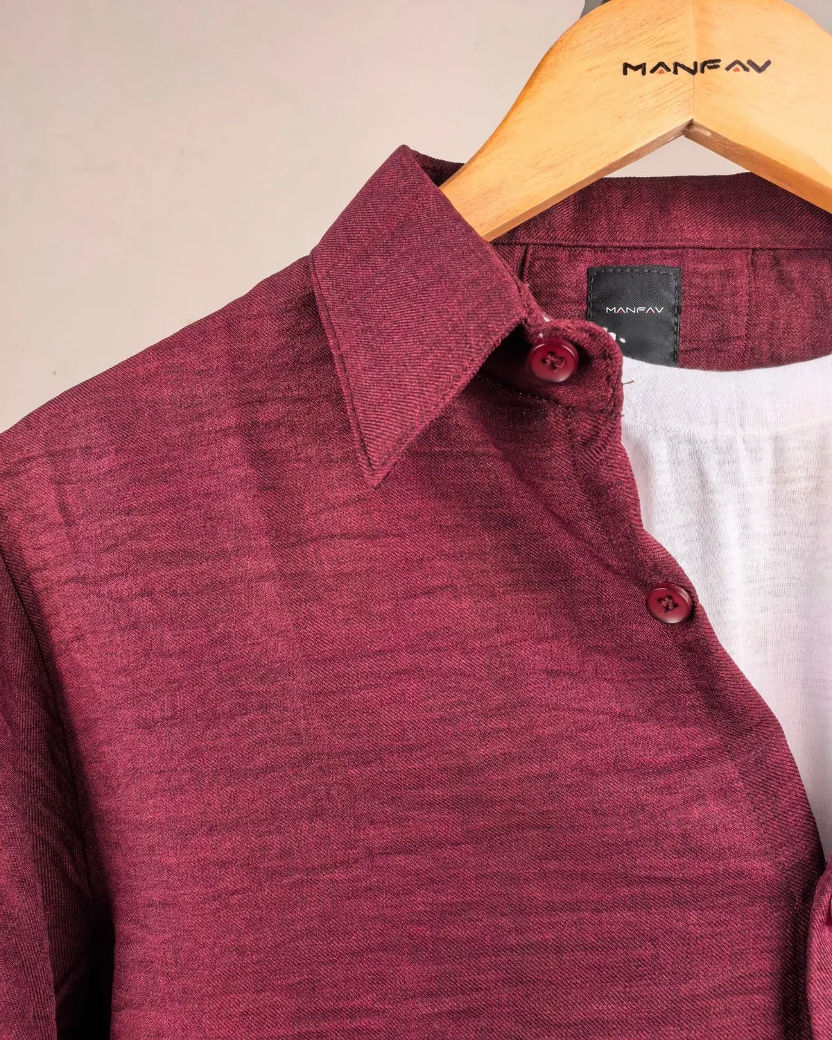 Full Sleeve Shirt | Classin Maroon
