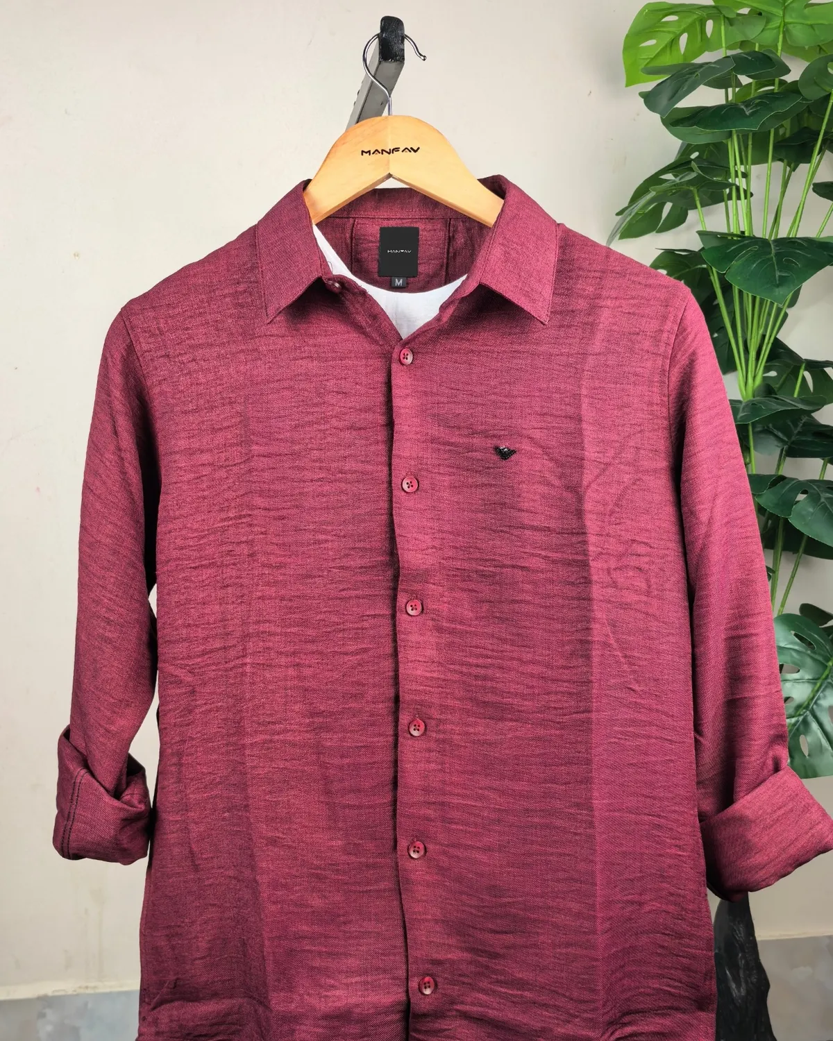 Full Sleeve Shirt | Classin Maroon